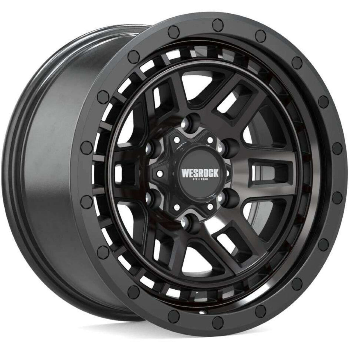Wesrock Offroad BT-26 Black Machined Wheel
