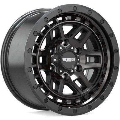 Wesrock Offroad BT-26 Black Machined Wheel