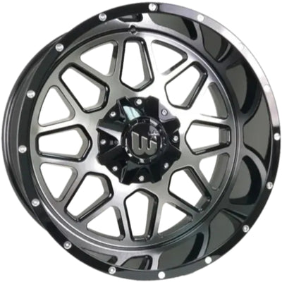Wesrock Offroad Corral Black Brushed Wheel