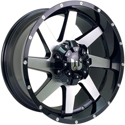 Wesrock Offroad Hunter Black Brushed Wheel