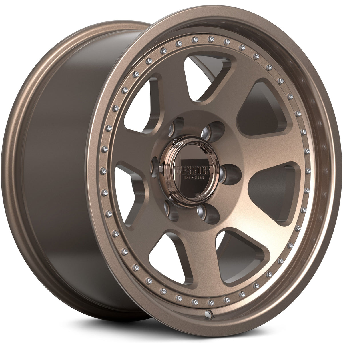 Wesrock Offroad MT-77 Bronze Machined Wheel