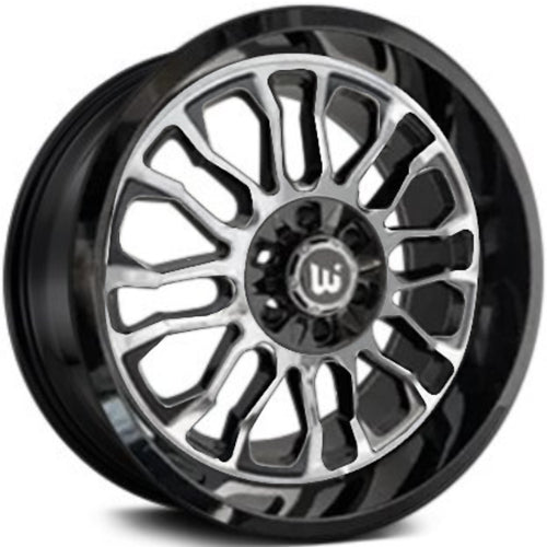 Wesrock Offroad Piper Black Brushed Wheel