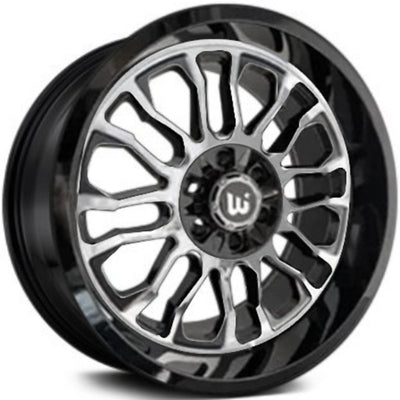 Wesrock Offroad Piper Black Brushed Wheel