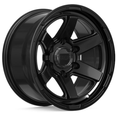 Wesrock Offroad RG-6 Black Machined Wheel