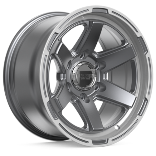 Wesrock Offroad RG-6 Silver Machined Wheel