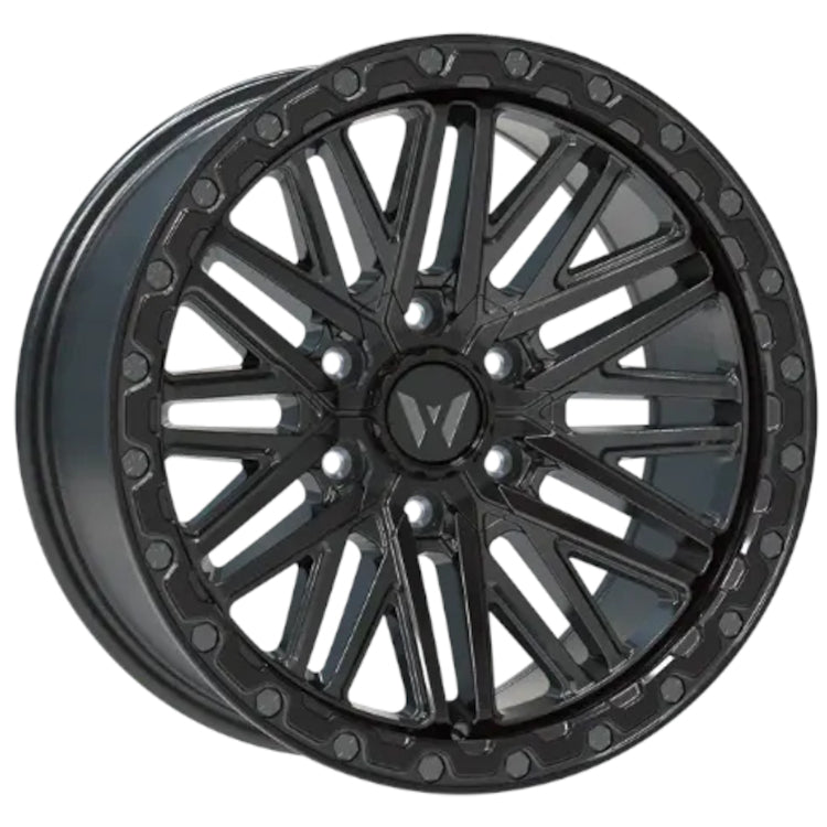Western Off-Road AL04 Black Machined Wheel