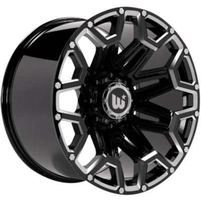 Western Off-Road Blaze Black Milled Wheel
