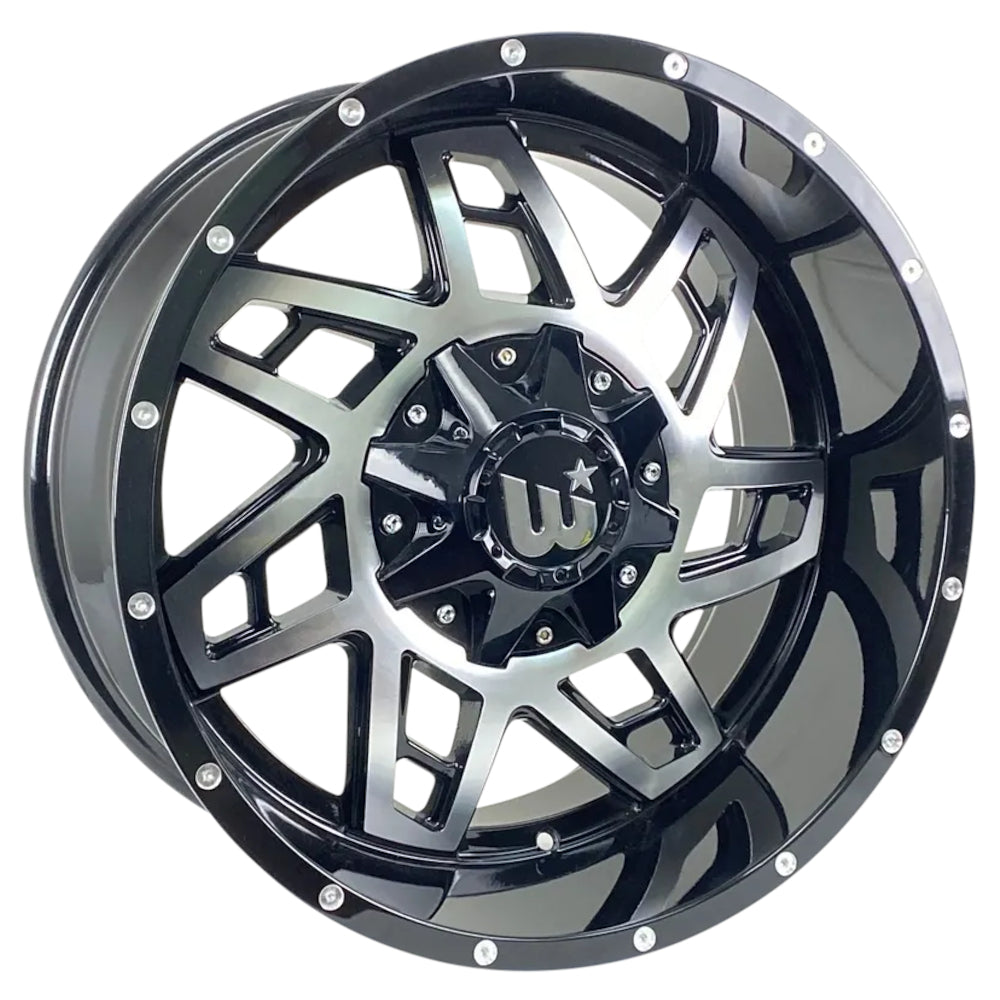 Western Off-Road Colt Brushed Wheel