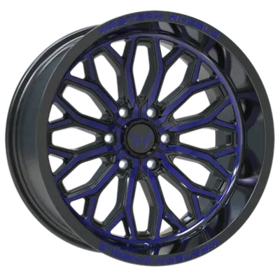 Western Off-Road IR08 Black Blue Wheel