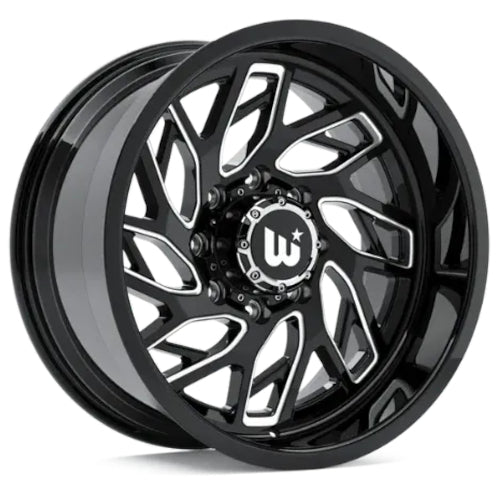 Western Off-Road MS83 Black Milled Wheel