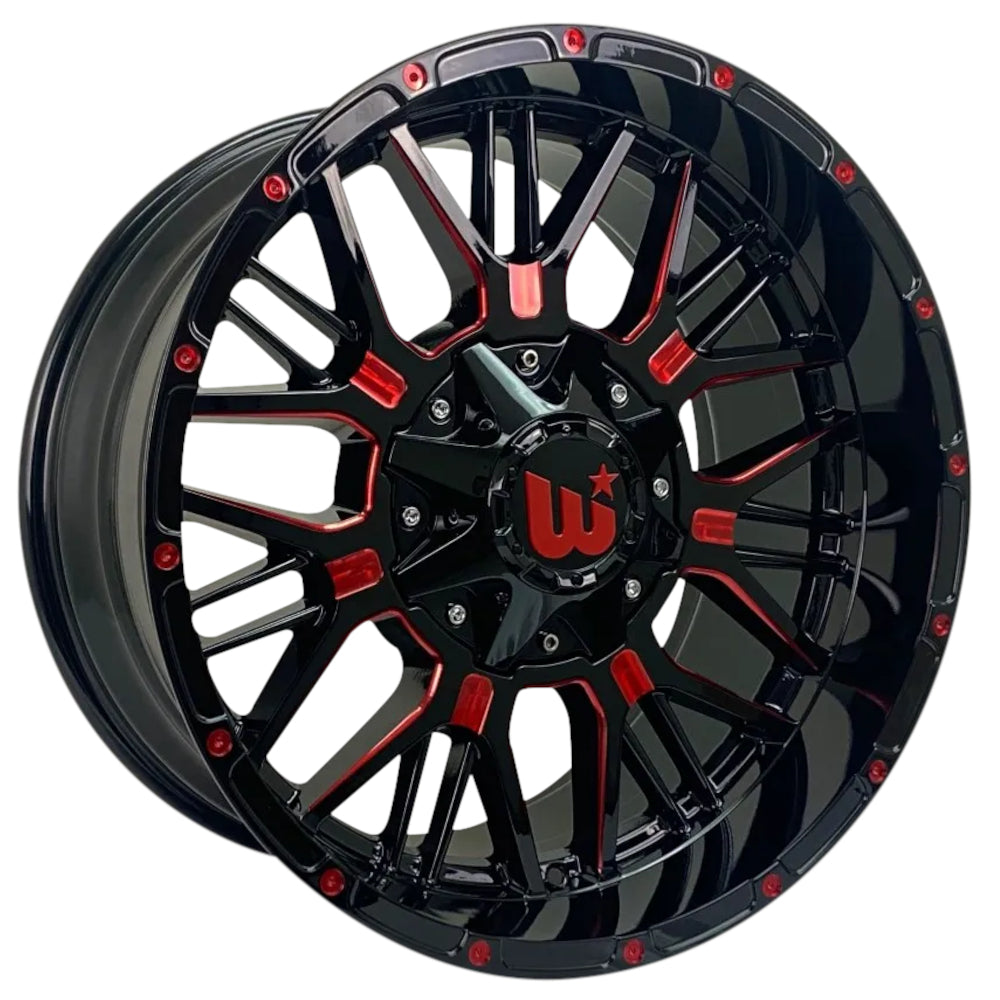 Western Off-Road Paxton Black Wheel