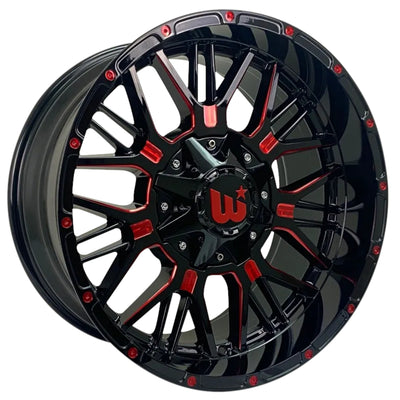Western Off-Road Paxton Black Wheel