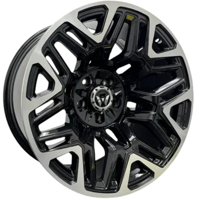 Western Off-Road Tundra Black Brushed Wheel
