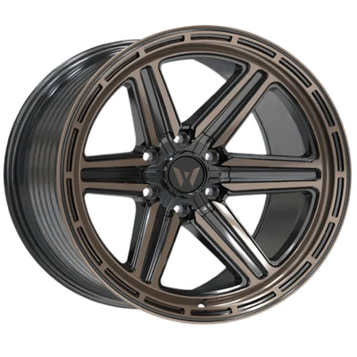 Western Off-Road YR13 Black Bronze Milled Wheel