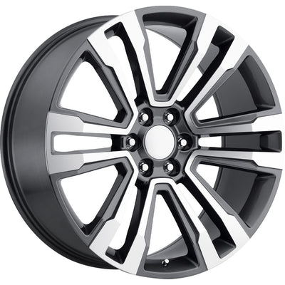 Wheel Replicas V1184 Gunmetal Machined Wheel