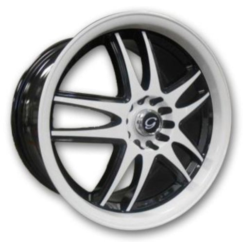 White Diamond W3101 Black Wheel