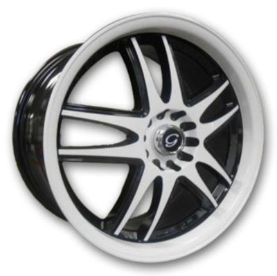 White Diamond W3101 Black Wheel
