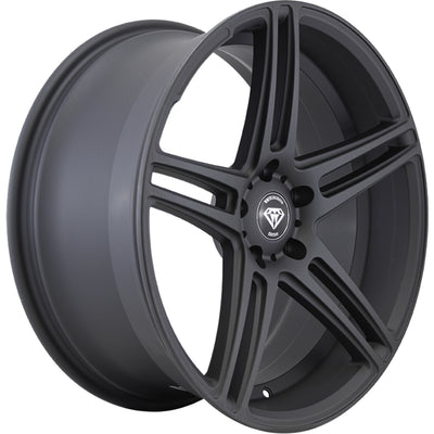 White Diamond W3184 Matte Black Wheel