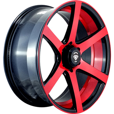 White Diamond W3717 Black Wheel