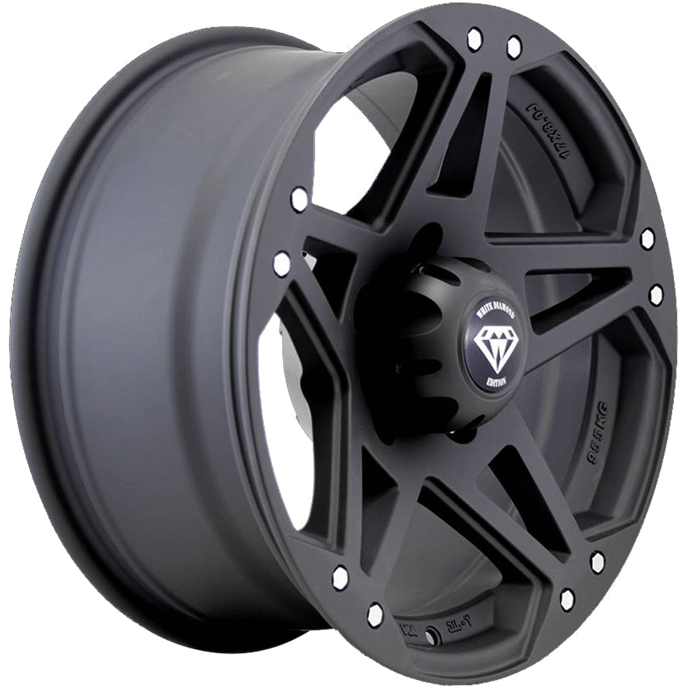 White Diamond W5313 Matte Black Wheel