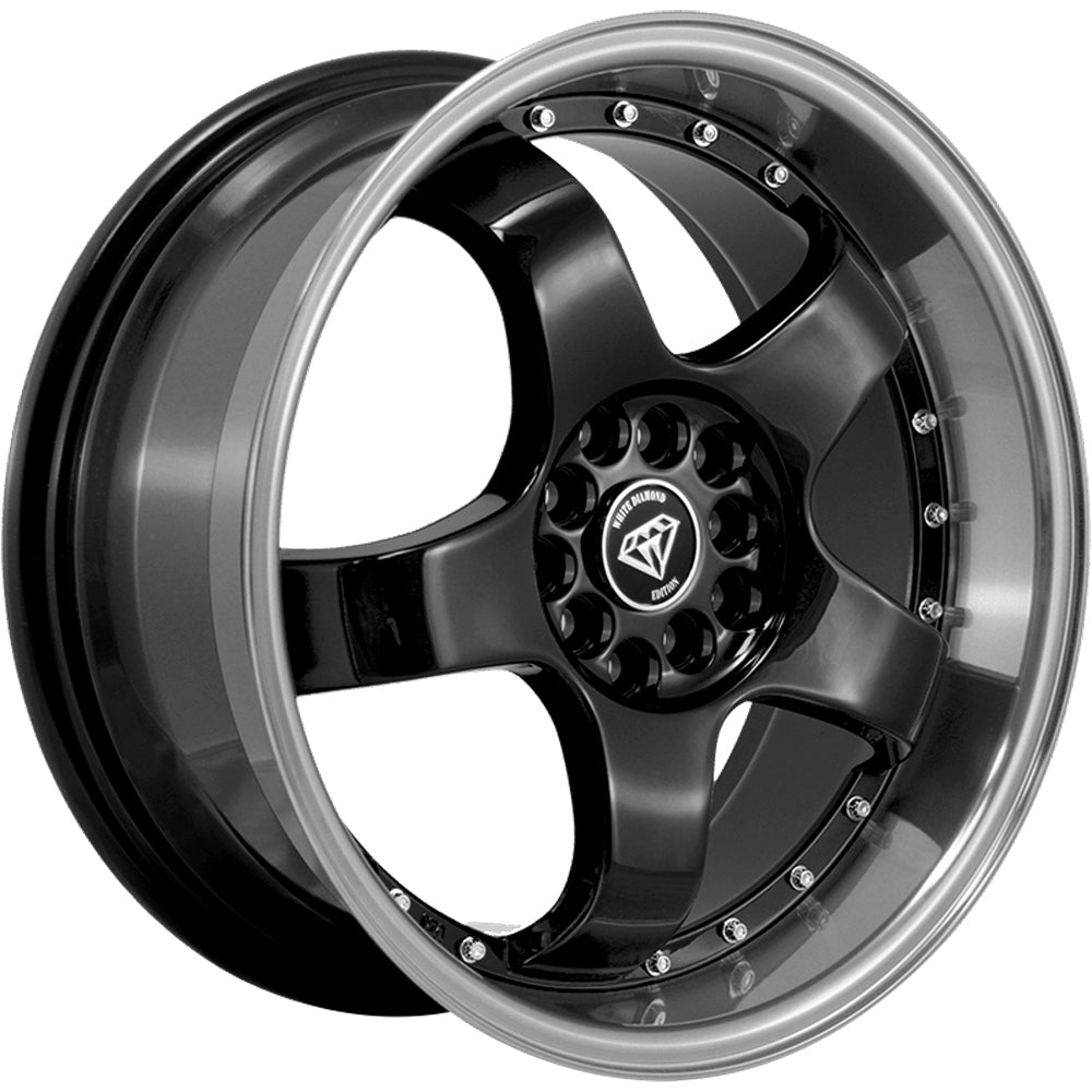 White Diamond W803 Black Wheel