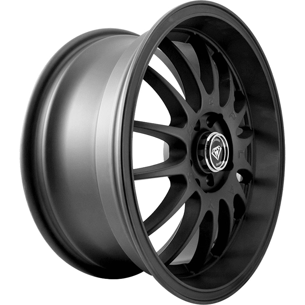 White Diamond W824 Matte Black Wheel