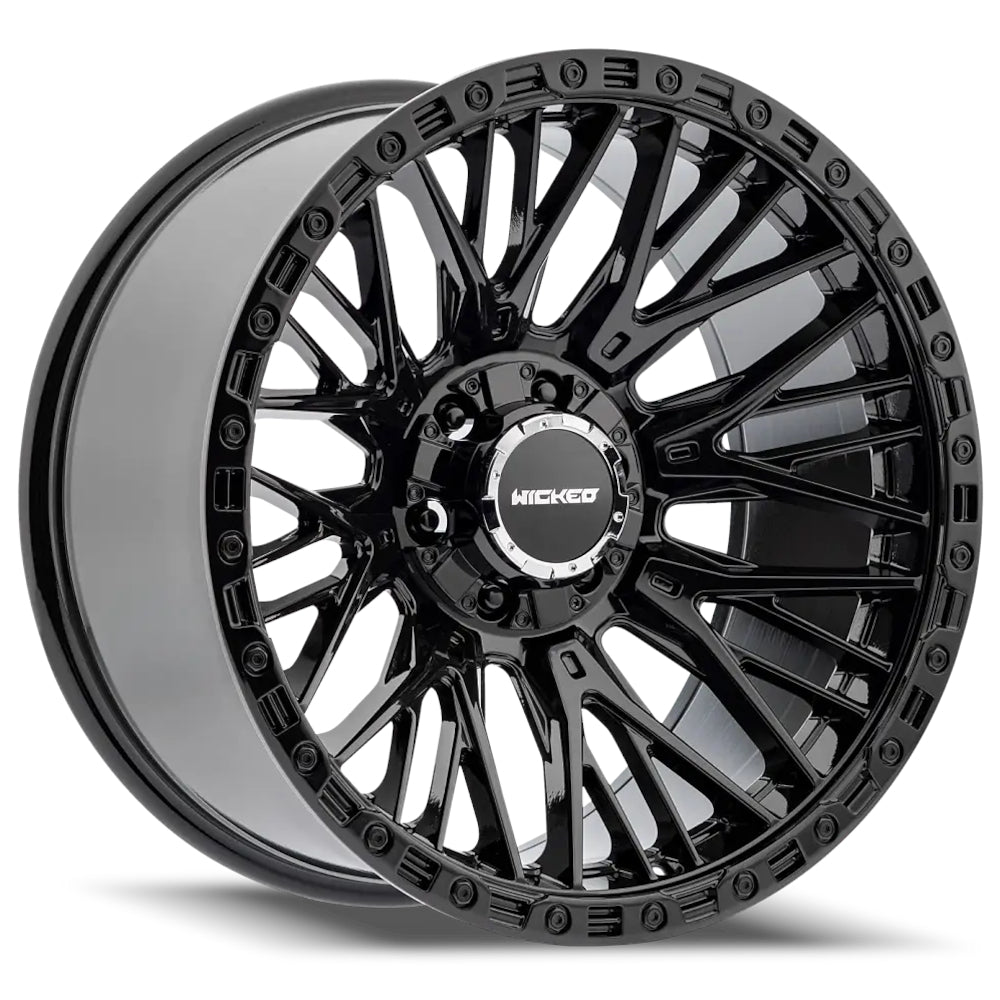 Wicked Offroad W827 Gloss Black Wheel