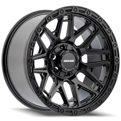 Wicked Offroad W828 Black Wheel