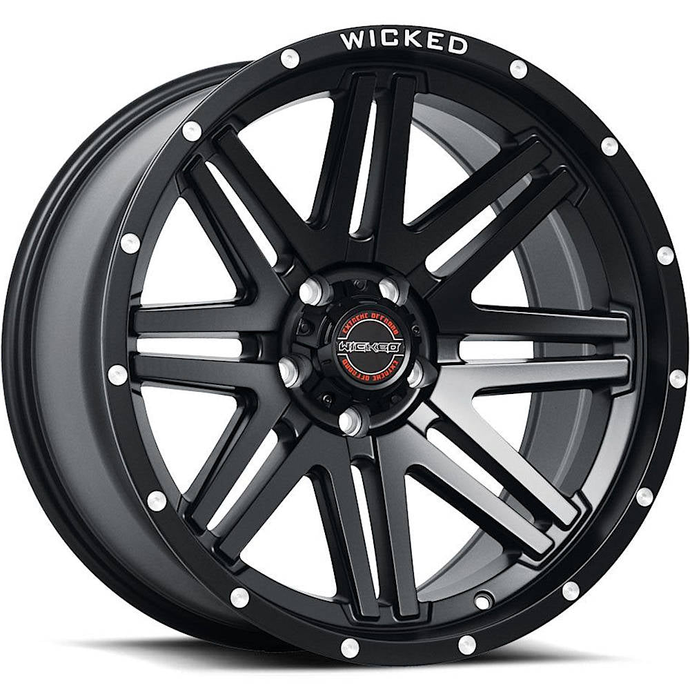 Wicked Offroad W901 Satin Black Wheel