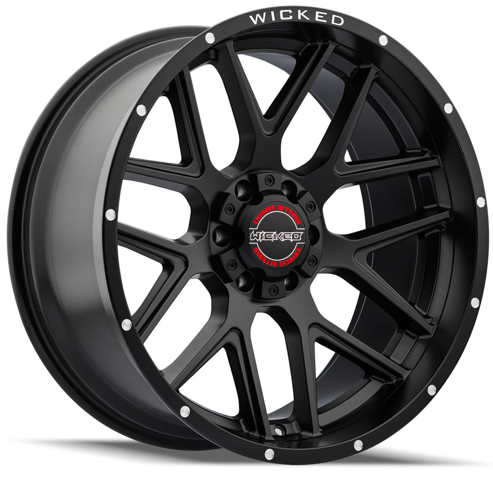 Wicked Offroad W903 Satin Black Wheel