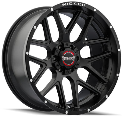 Wicked Offroad W903 Satin Black Wheel