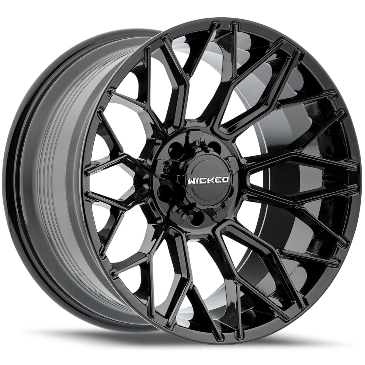Wicked Offroad W934 Gloss Black Wheel