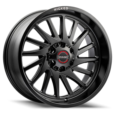 Wicked Offroad W936 Satin Black Wheel