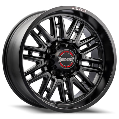 Wicked Offroad W937 Satin Black Wheel
