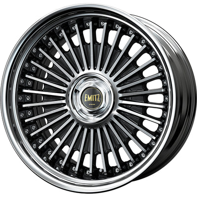 Work Emitz Black Polished Wheel