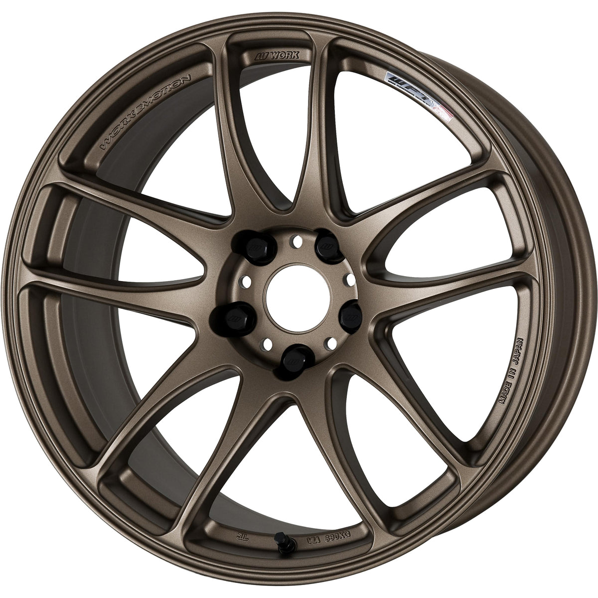 Work Emotion CR Kiwami Matte Bronze Wheel