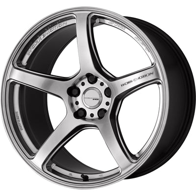 Work Emotion T5R Silver Wheel