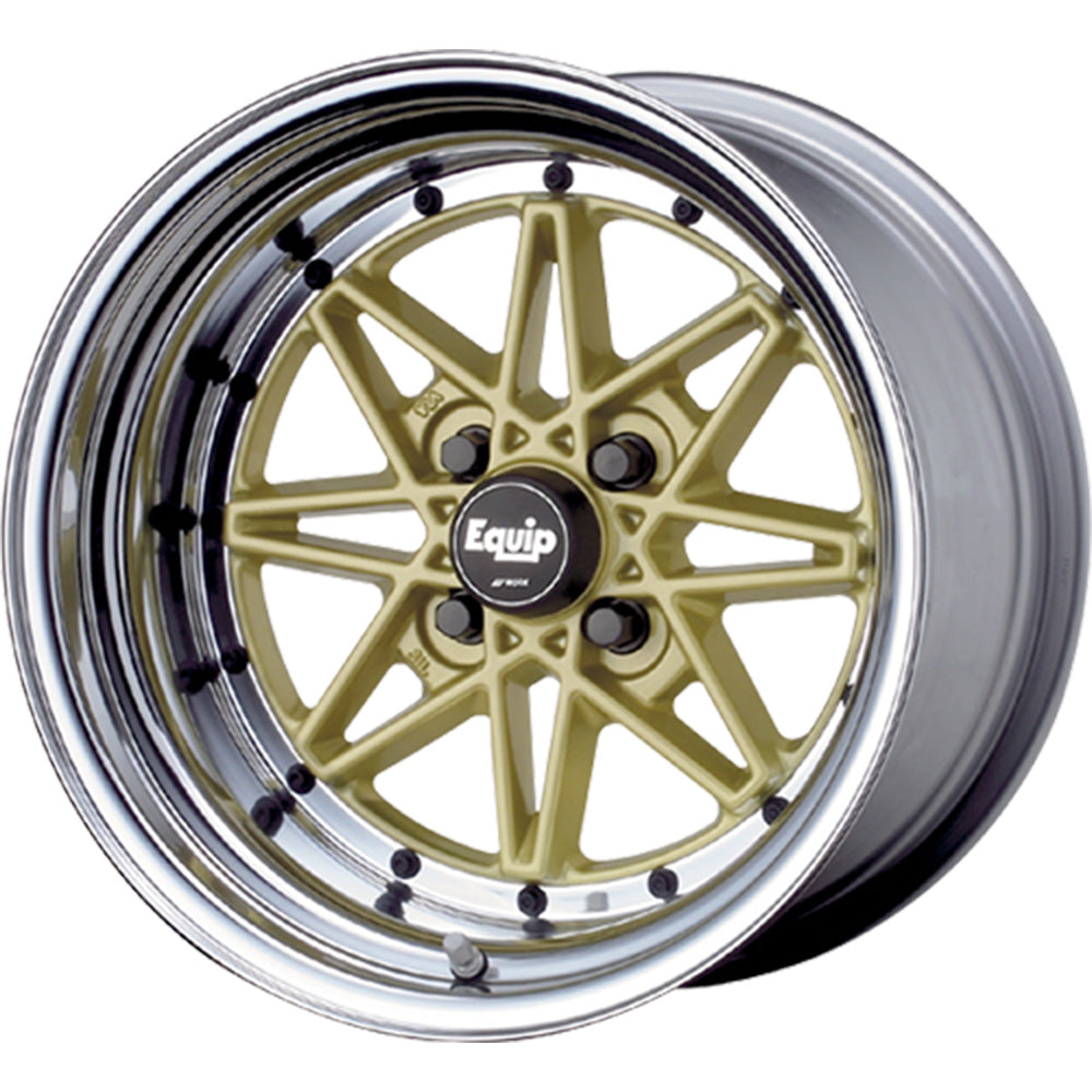 Work Equip 03 Gold Polished Wheel