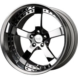 Work Equip E05 Chrome Polished Wheel
