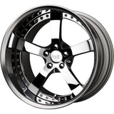 Work Equip E05 Chrome Polished Wheel