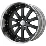 Work Equip E10 Black Wheel