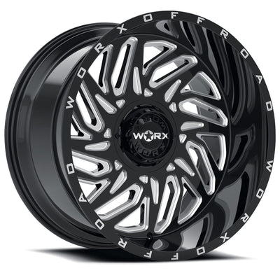 Worx 817BM Black Milled Wheel