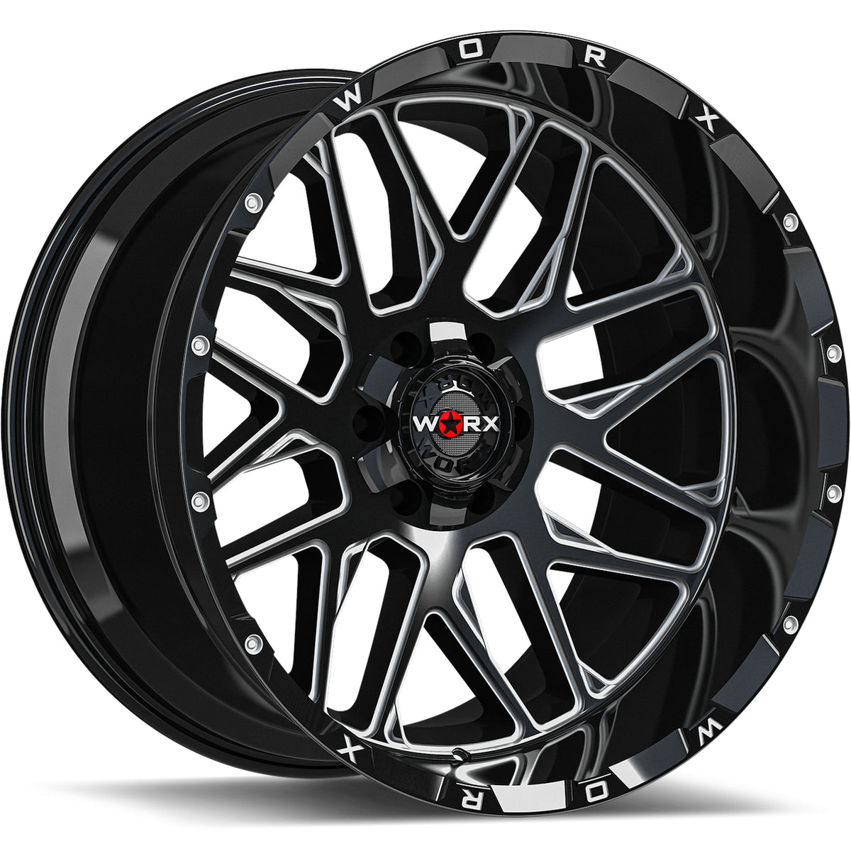 Worx 819BM Black Milled Wheel