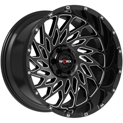 Worx 820BM Black Milled Wheel