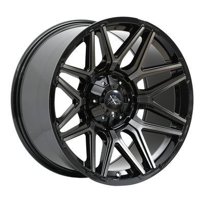 X Drive Crank Black Brushed Wheel