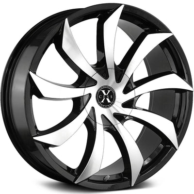 Xcess X01 Black Machined Wheel