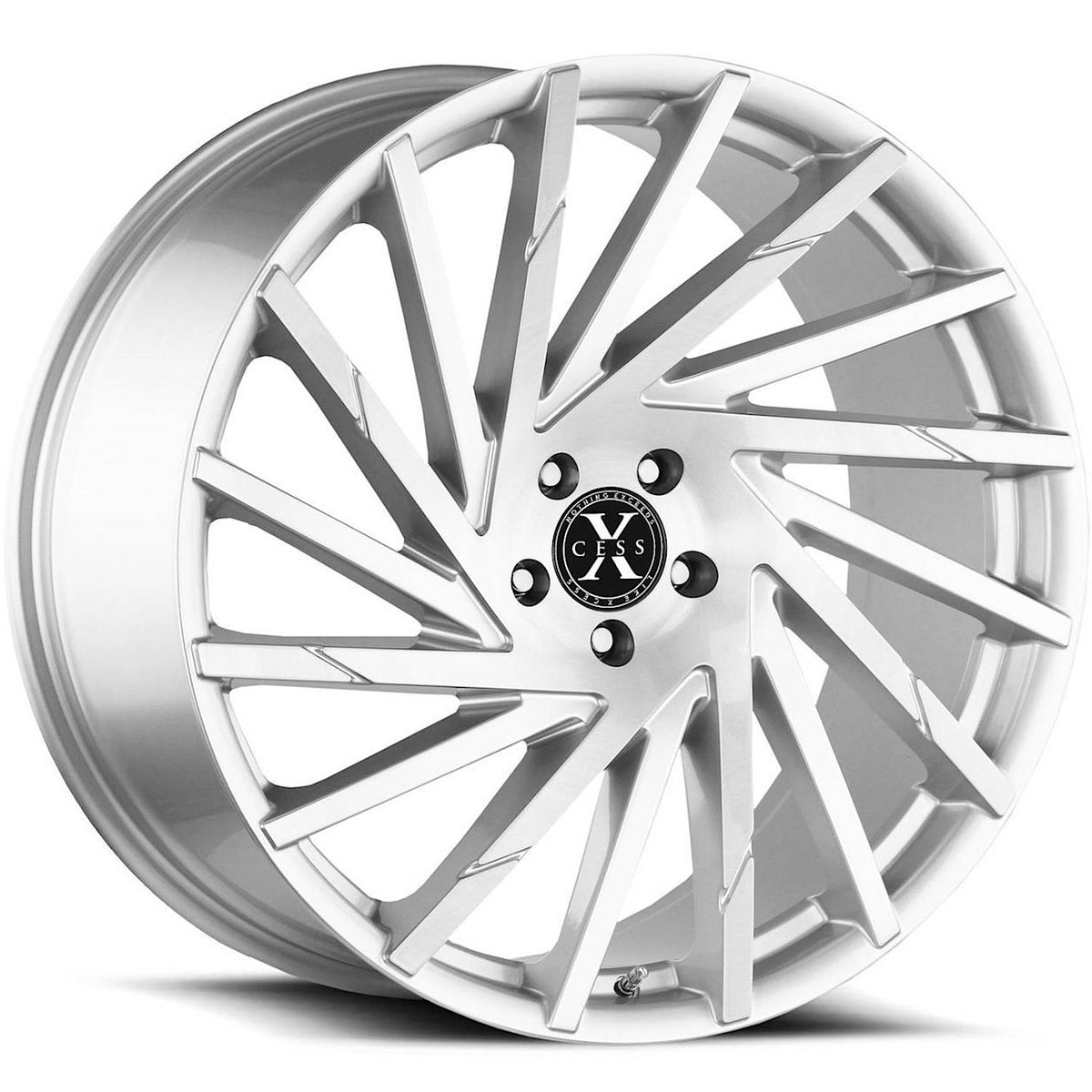 Xcess X02 Silver Brushed Wheel