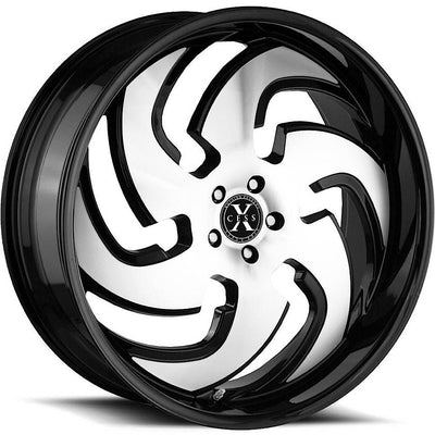 Xcess X03 Black Machined Wheel