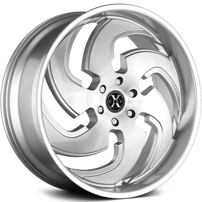 Xcess X03 Silver Brushed Wheel