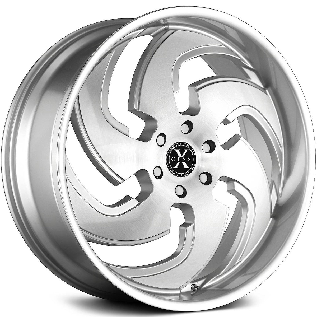 Xcess X03 Silver Brushed Wheel